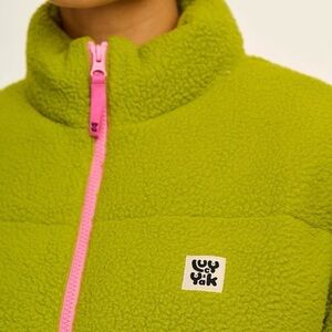 Lucy & Yak Paloma Borg Puffer Green